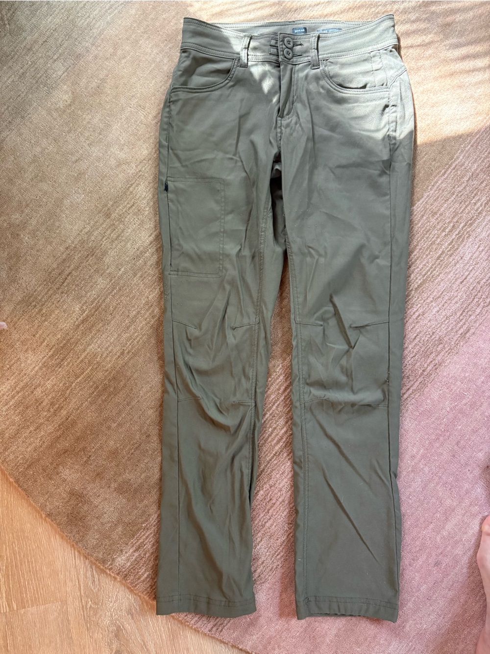 Prana Olive Green Women's hiking Pants size 2